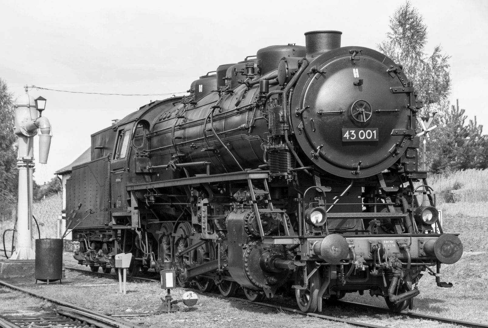 BR 43 001 Hilbersdorf 2008 08.22. SW