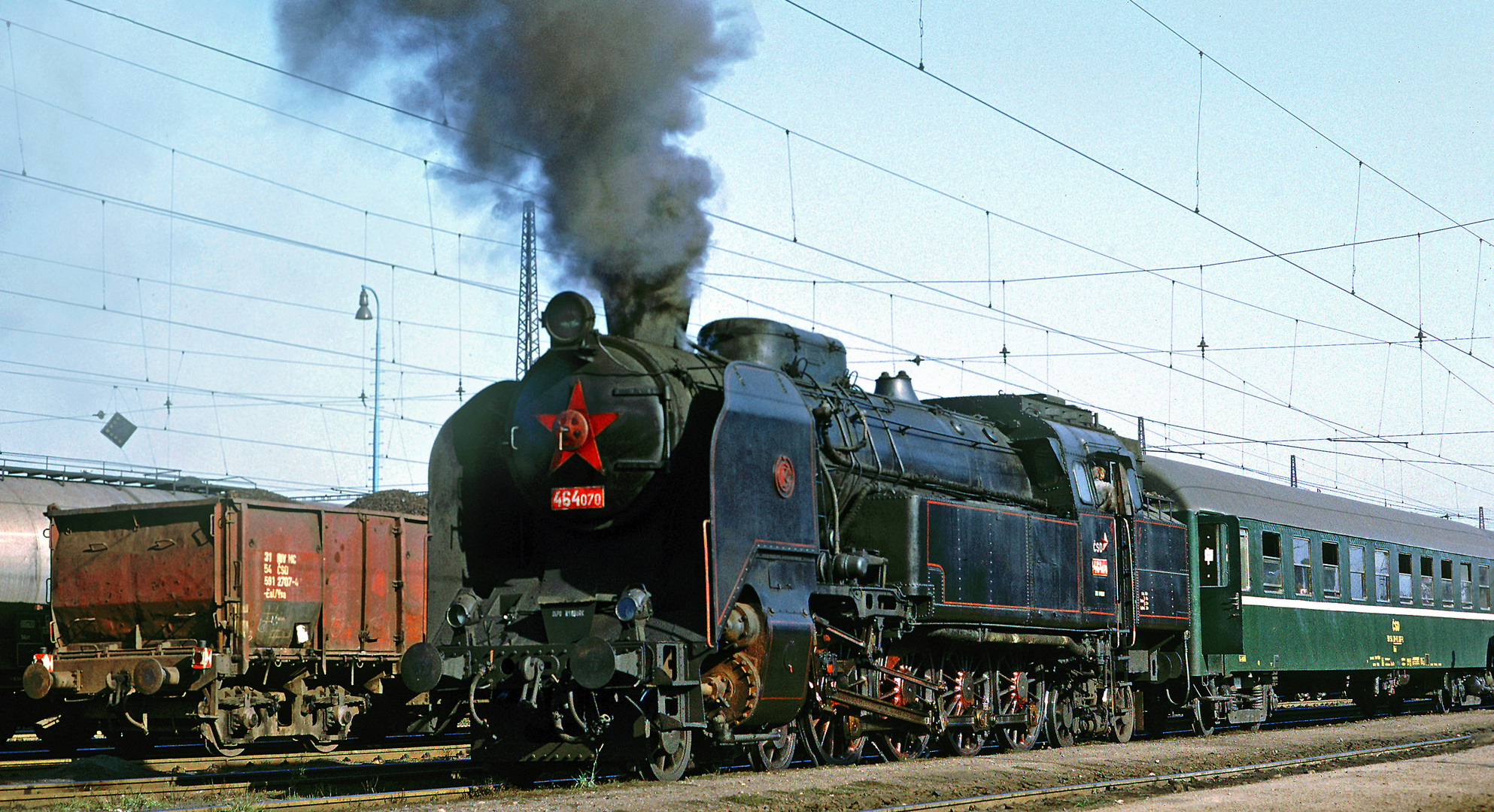 BR 464 070 Nymburk CSSR 10.1972  