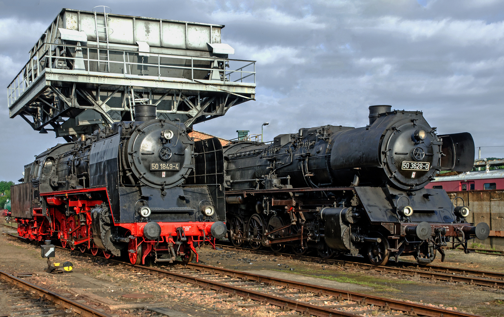 BR 50 1849-4  BR 50 3628-0  Hilbersdorf  2011 08.22. 