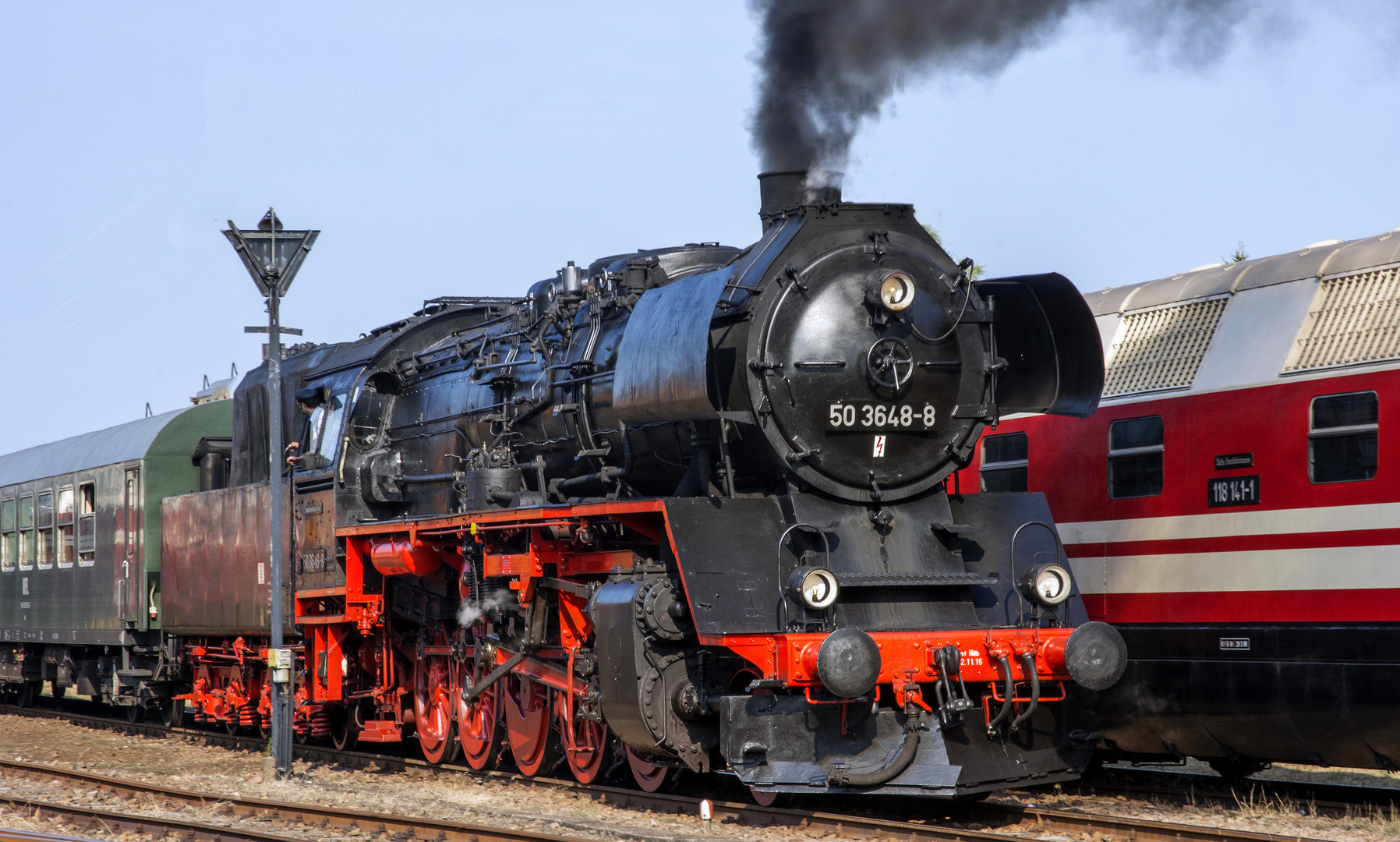 BR 50 3648-8 Hilbersdorf 2018 Foto & Bild | historische eisenbahnen ...