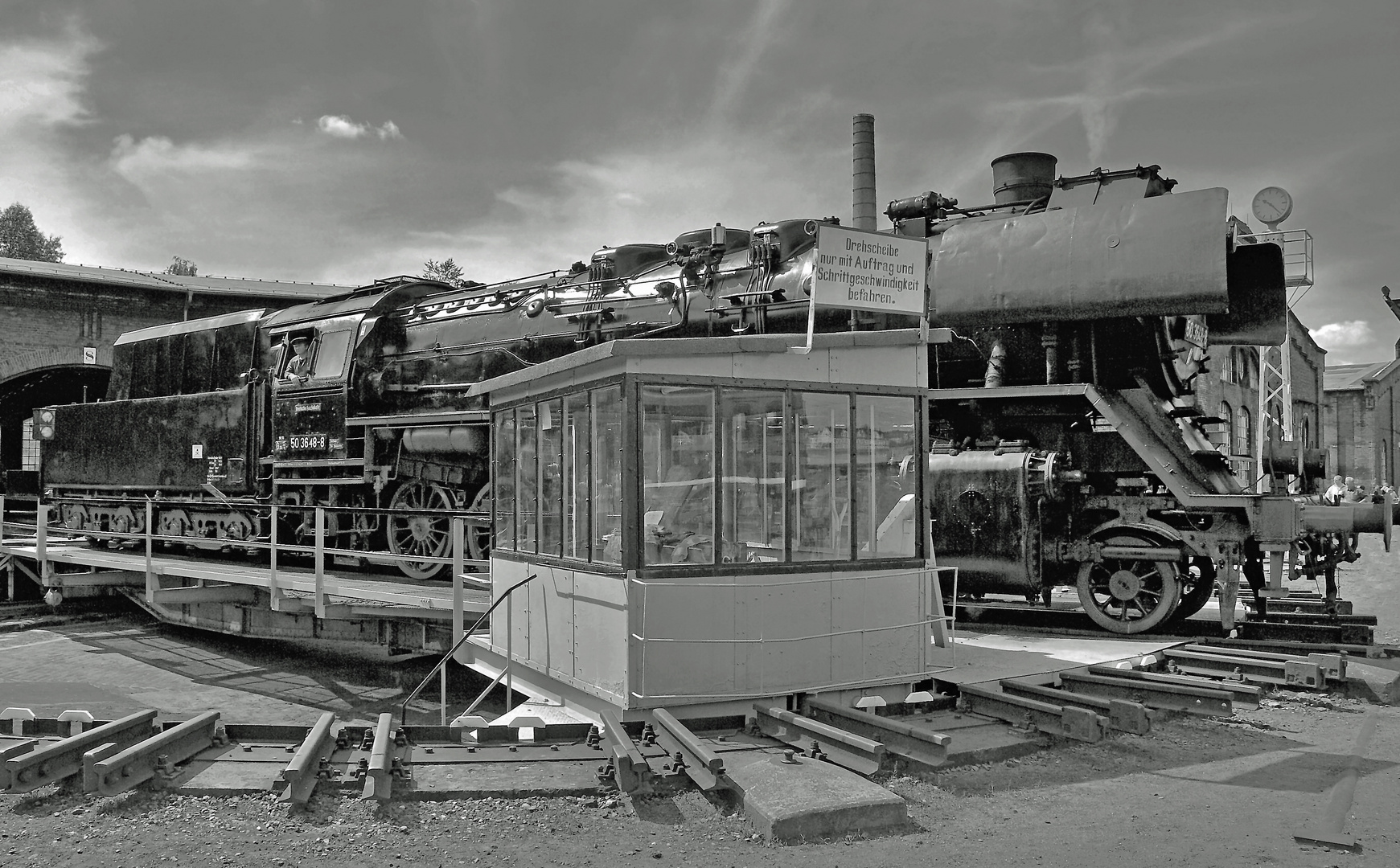 BR 50 3648 Hilbersdorf- Chemnitz   22. Aug. 2008