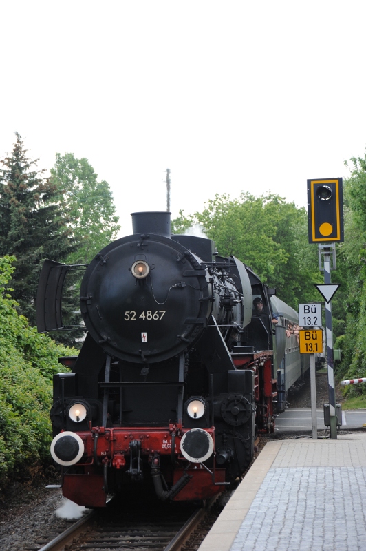 BR 52 4867 in Schneidhain/Taunus