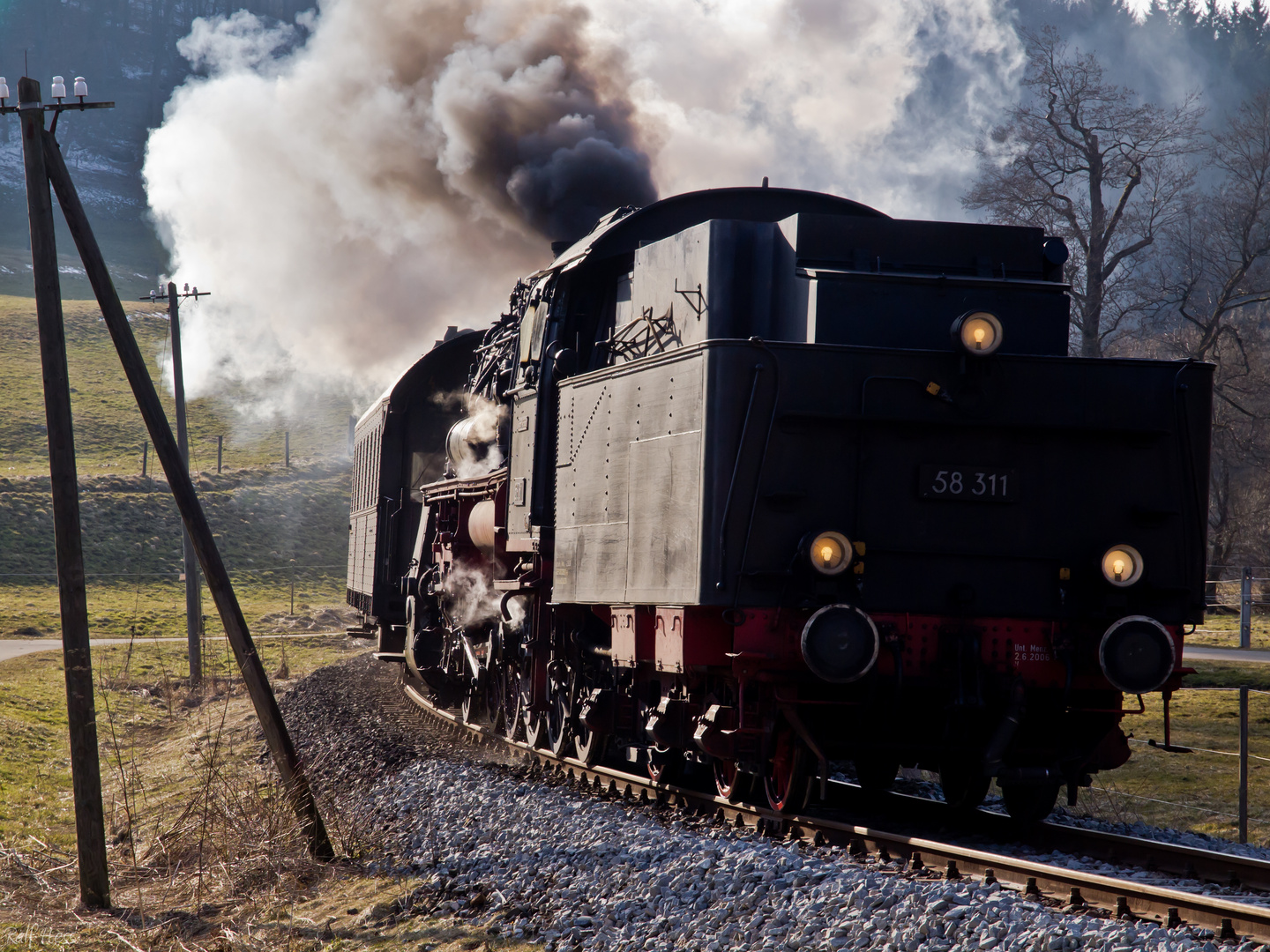 BR 58 311 Foto & Bild | historische eisenbahnen, museale bahnen ...