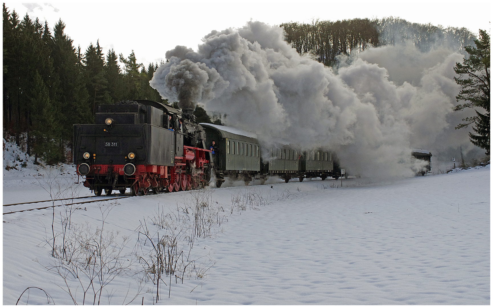 BR 58 311 Nikolausdampfzug