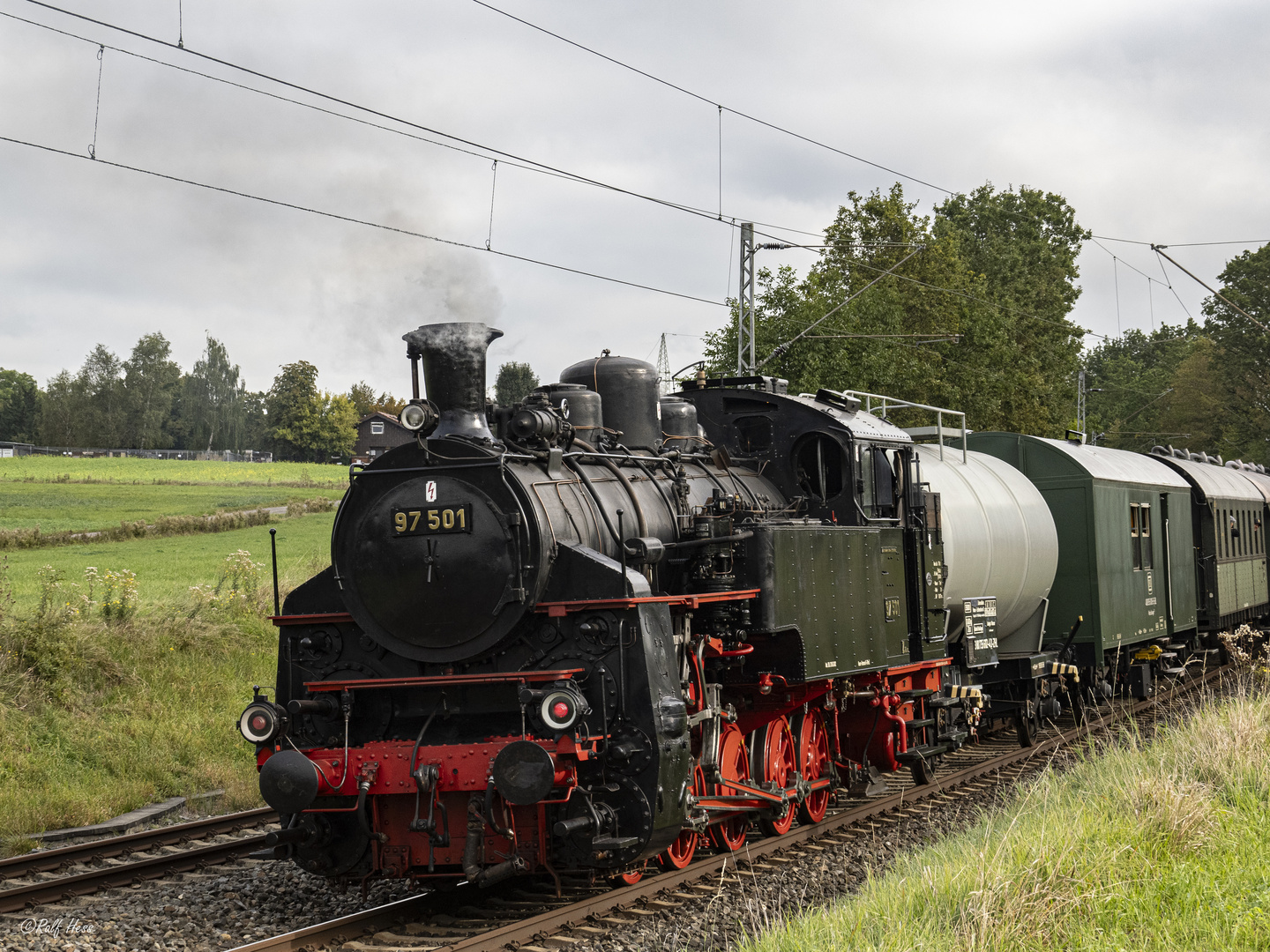 BR 97 501 (Paula) unterwegs