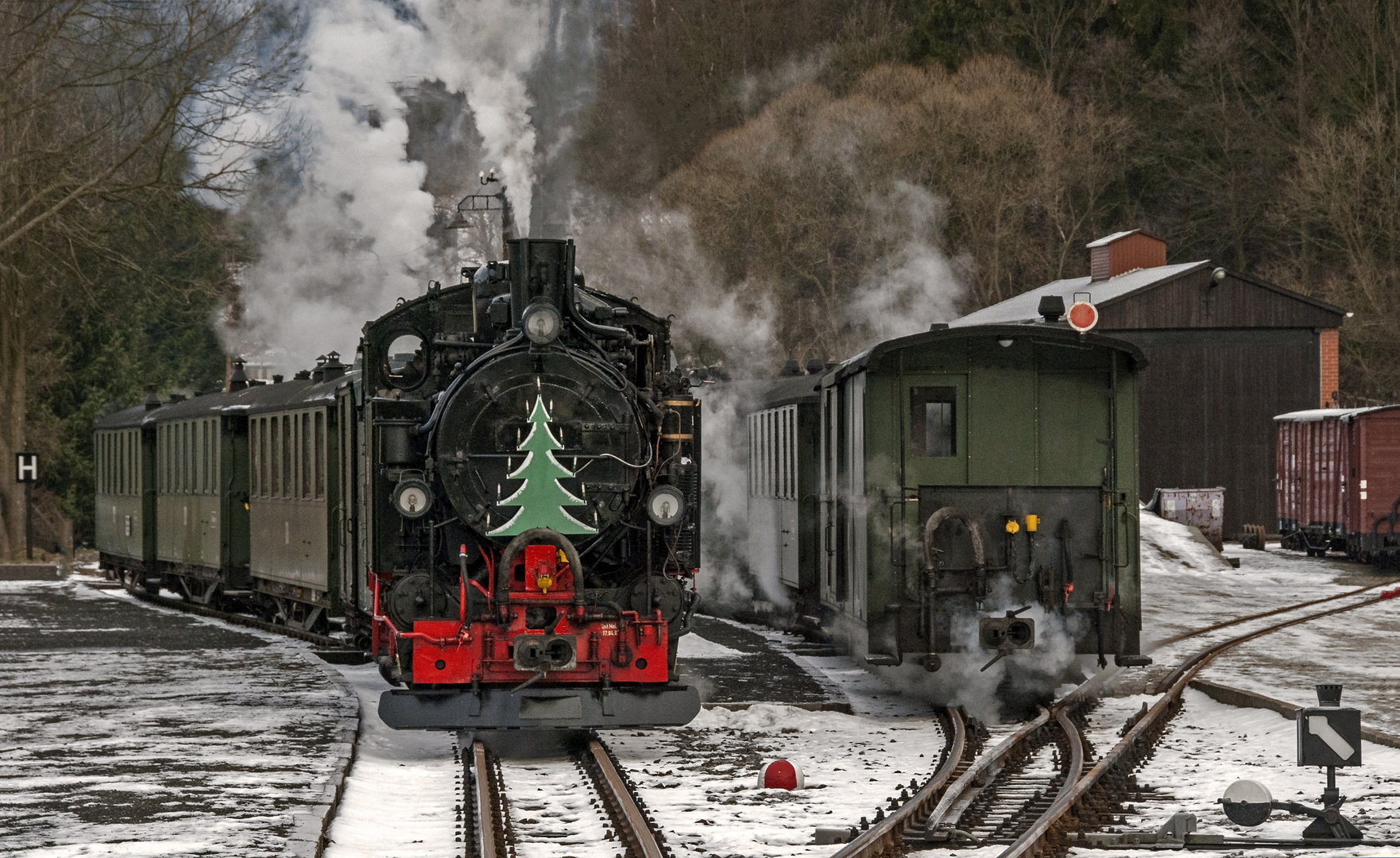 BR 99 1715-4 Schmalzgrube Erzgebirge Sachsen