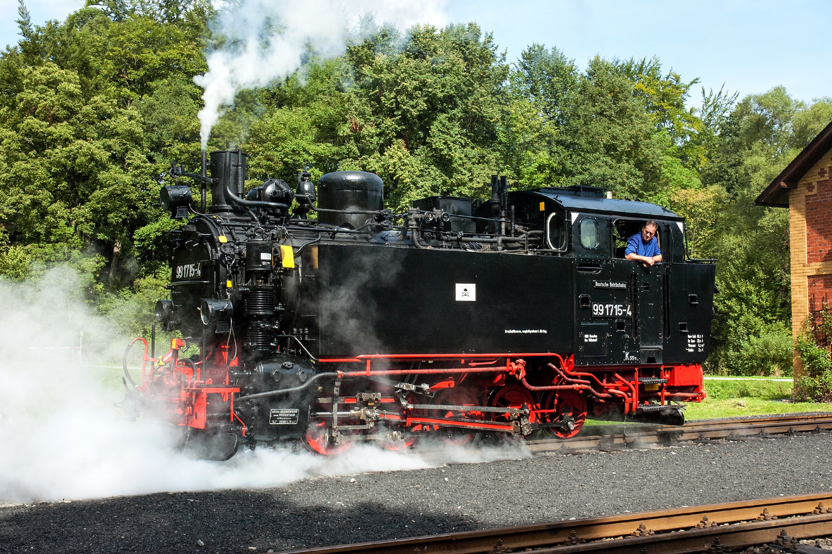 BR 99 1715-4 Steinbach Erzgebirge Sachsen