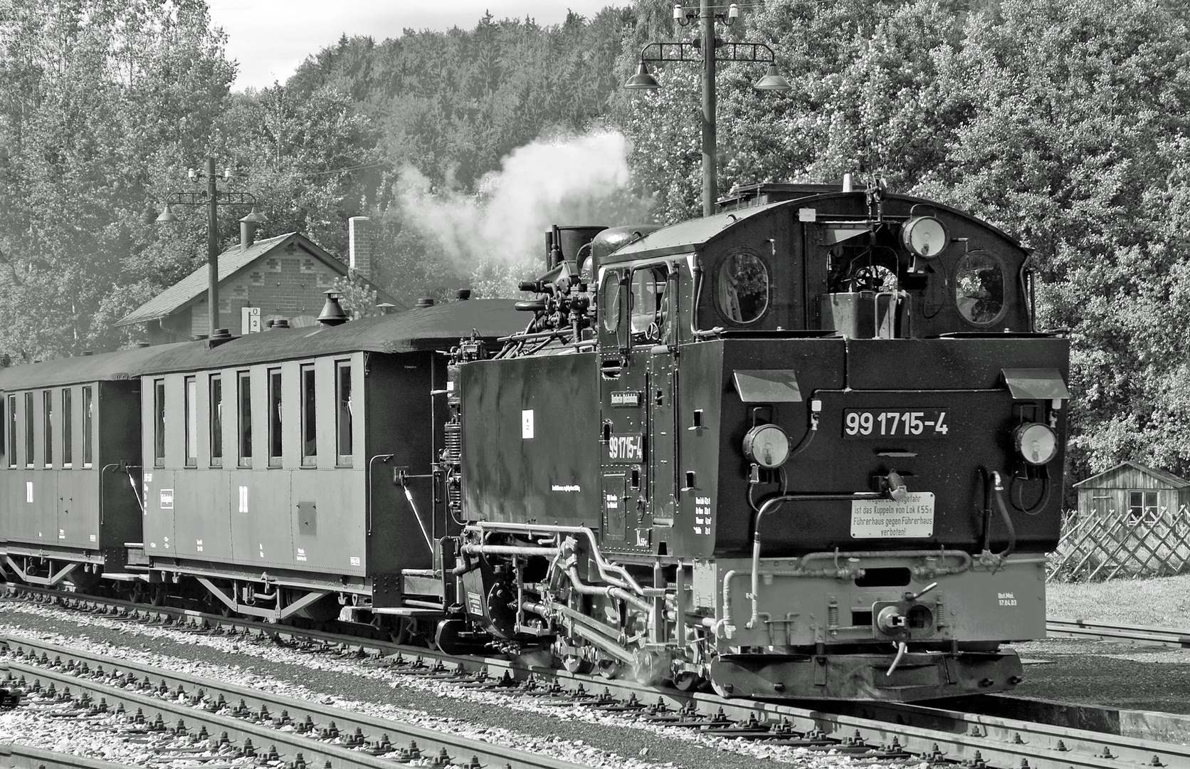 BR 99 1715-4 Steinbach Erzgebirge Sachsen