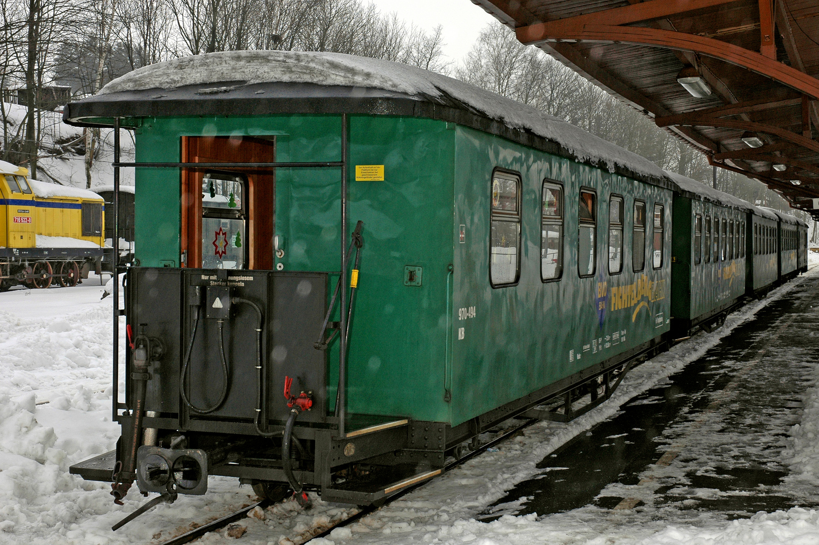 BR 99 747 Fichtelberg Bahn Cranzahl  23.12.2005