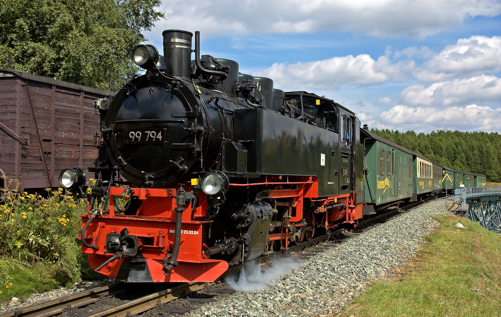 BR 99 794 Fichtelbergbahn 06 08.2007