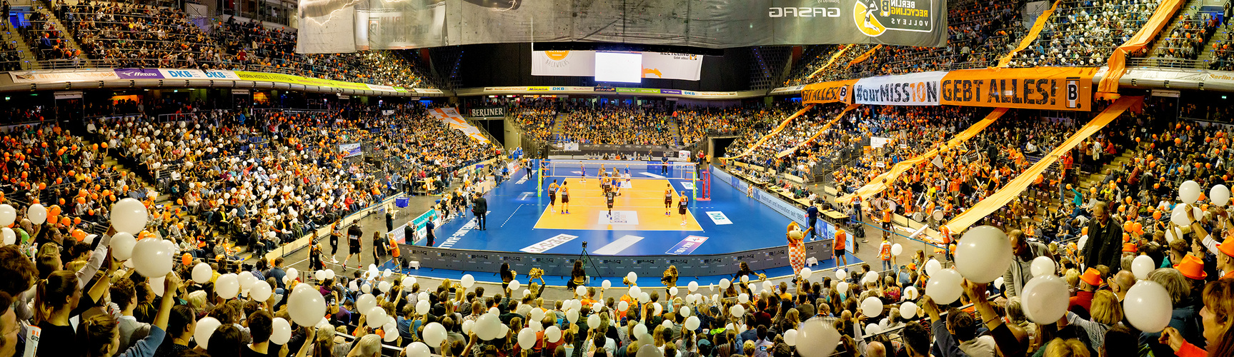 BR Volleys gegen Friedrichshafen...