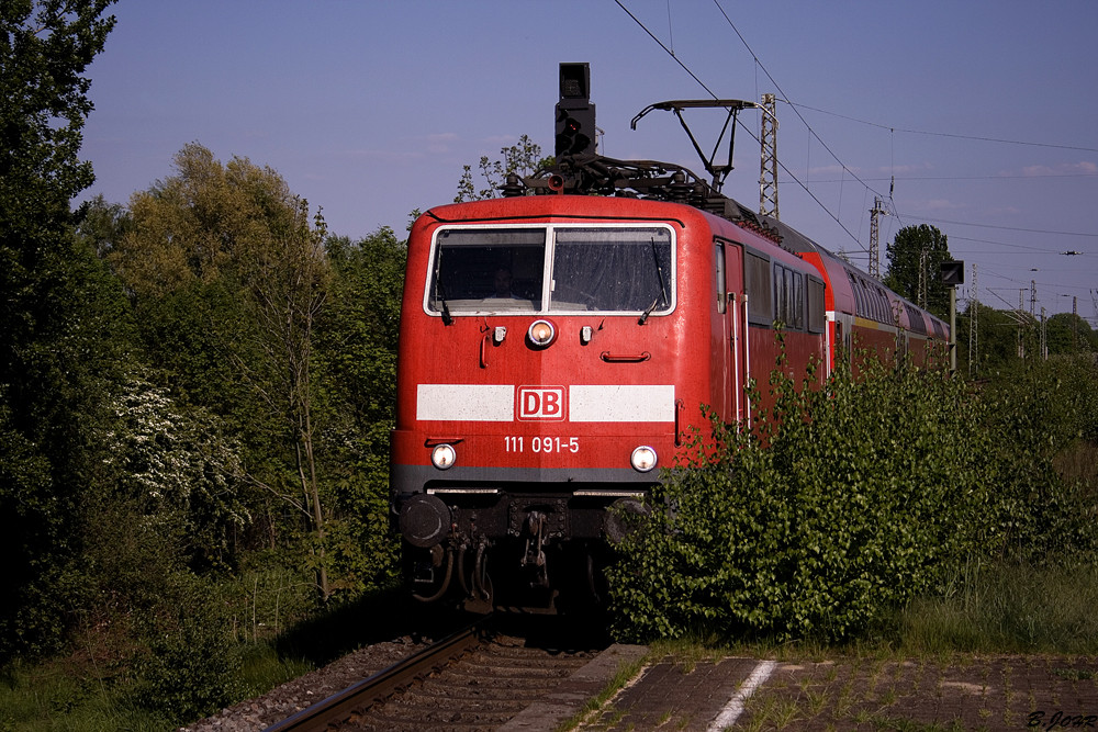 Br.111 mit RB nach Bremen Vegesack