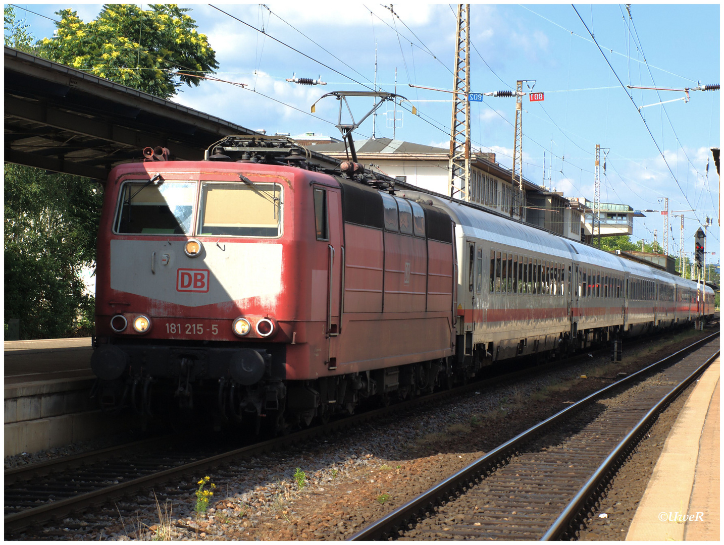 BR181 mit IC nach Luxembourg