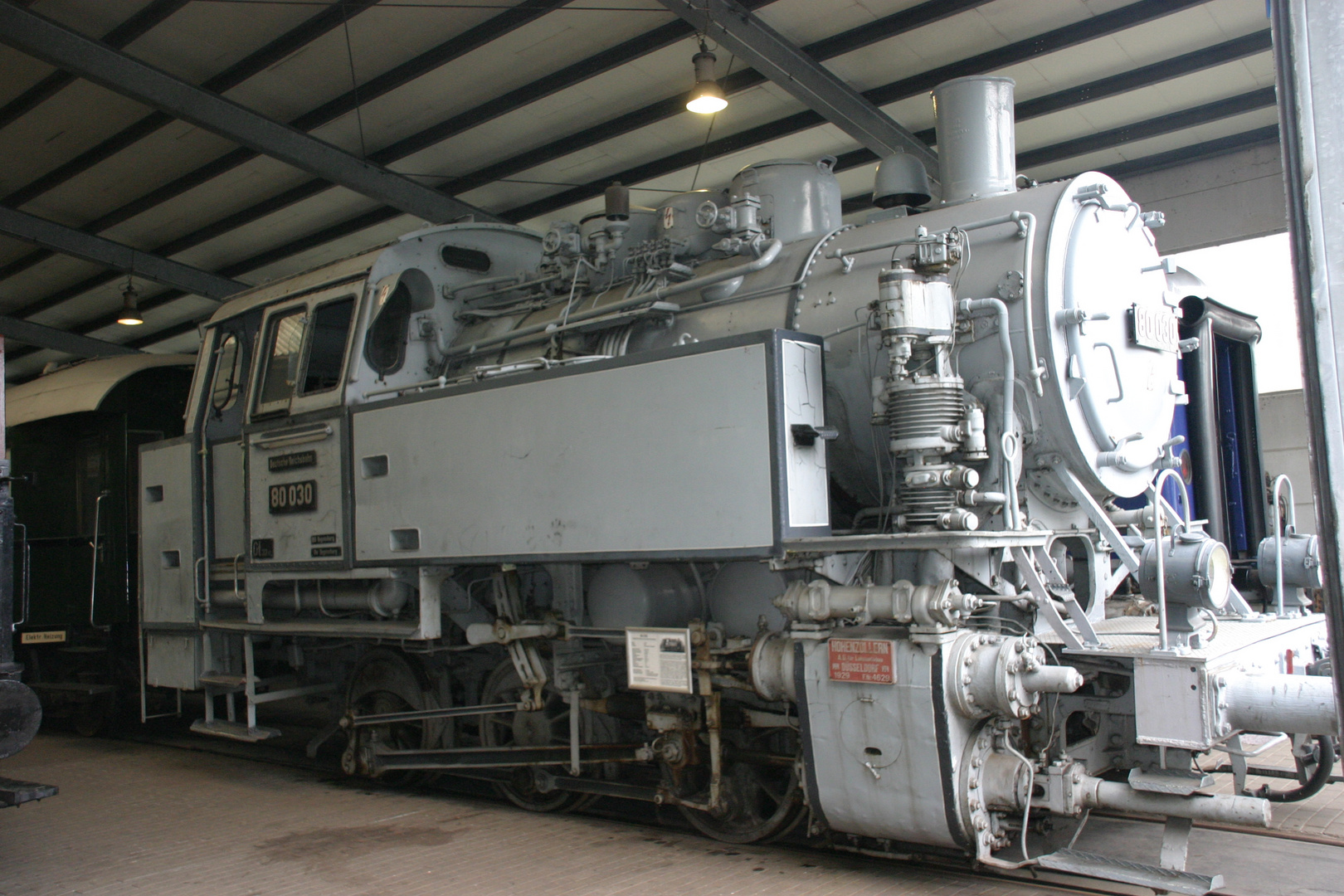 BR80 im Eisenbahnmuseum in Bochum Dahlhausen