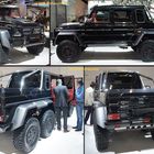 Brabus 700 Mercedes G63 AMG 5.5 Biturbo 6 × 6