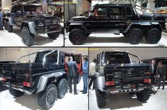 Brabus 700 Mercedes G63 AMG 5.5 Biturbo 6 × 6