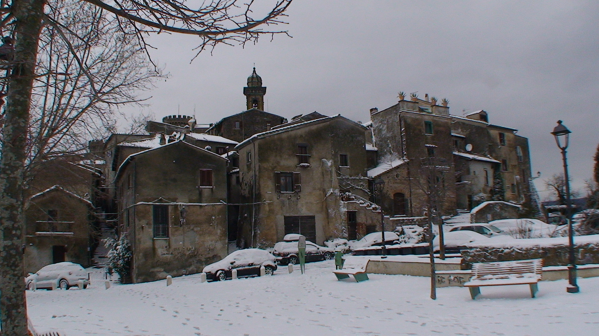 Bracciano innevata