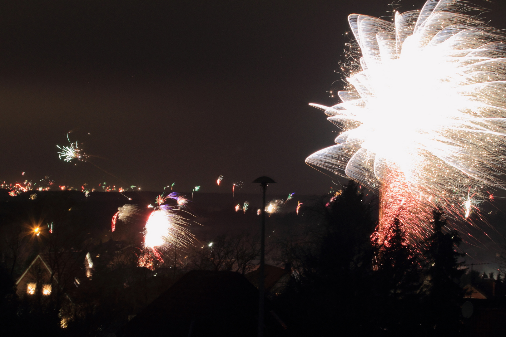 Brackel, Feuerwerk Sylvester 2012