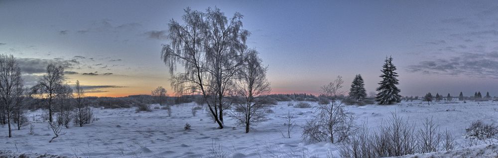 Brackvenn kurz vor Sonnenaufgang