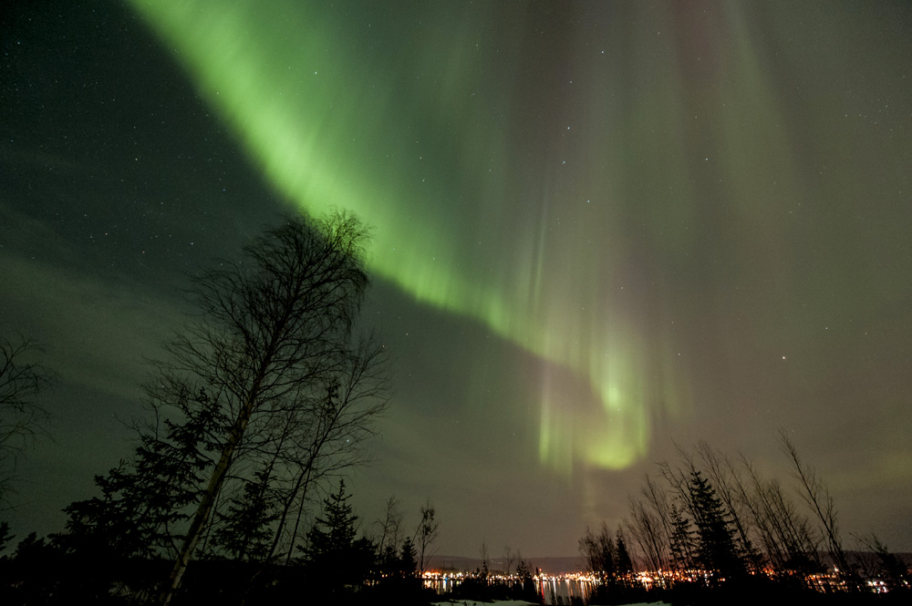 "Bräcke" leuchtet mit Nordlicht um die Wette