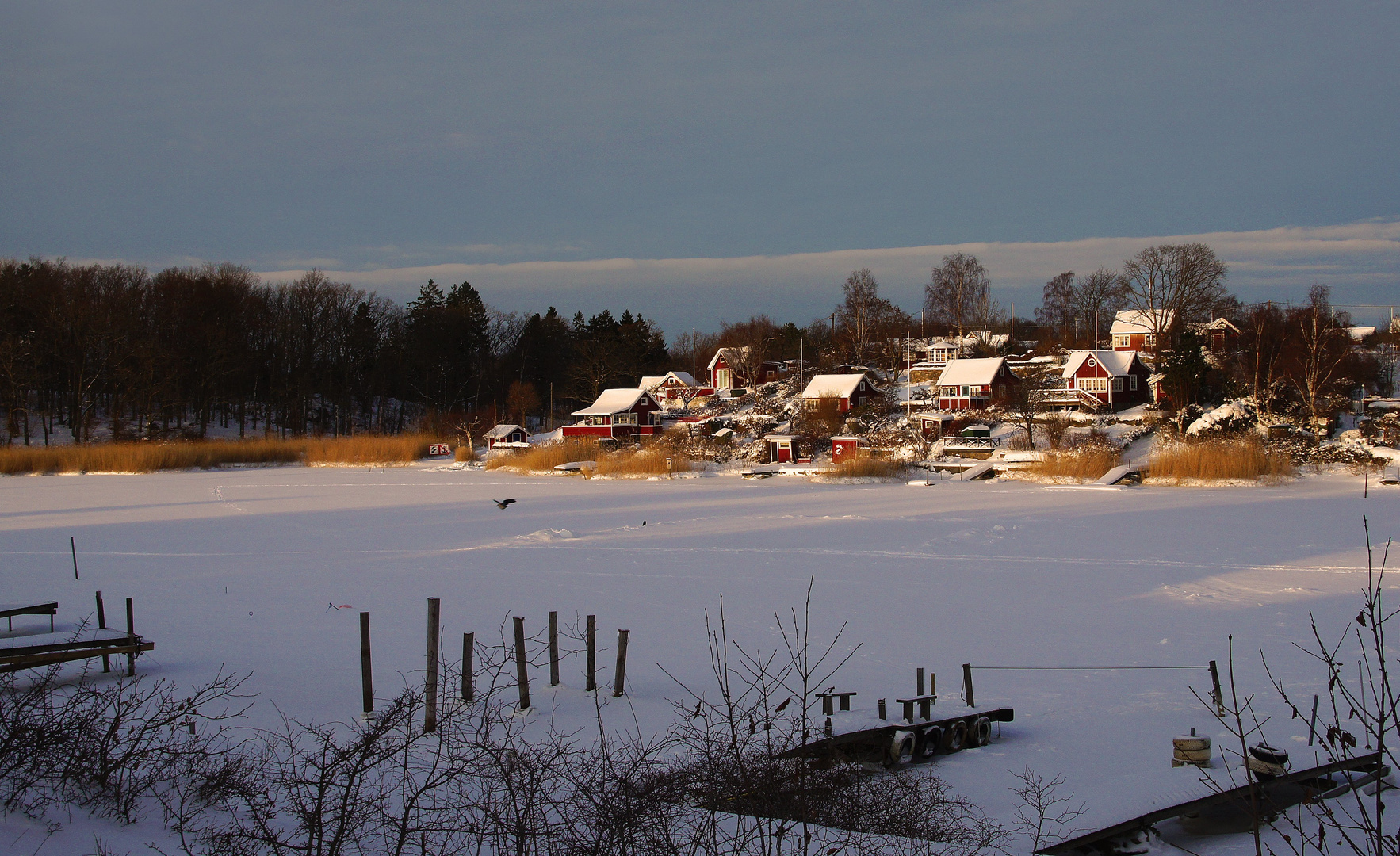 Brändaholm im Winter