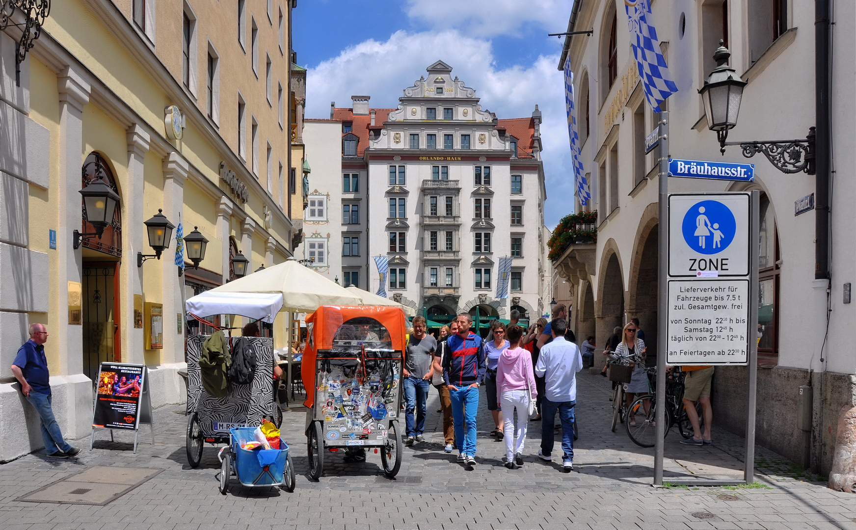 Bräuhausstrasse, in München