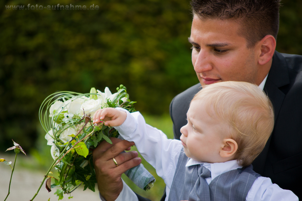 Bräutigam/Vater und Sohn