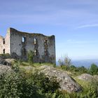 Brahehus hoch über dem Vätternsee in der Nähe des Ortes Gränna.