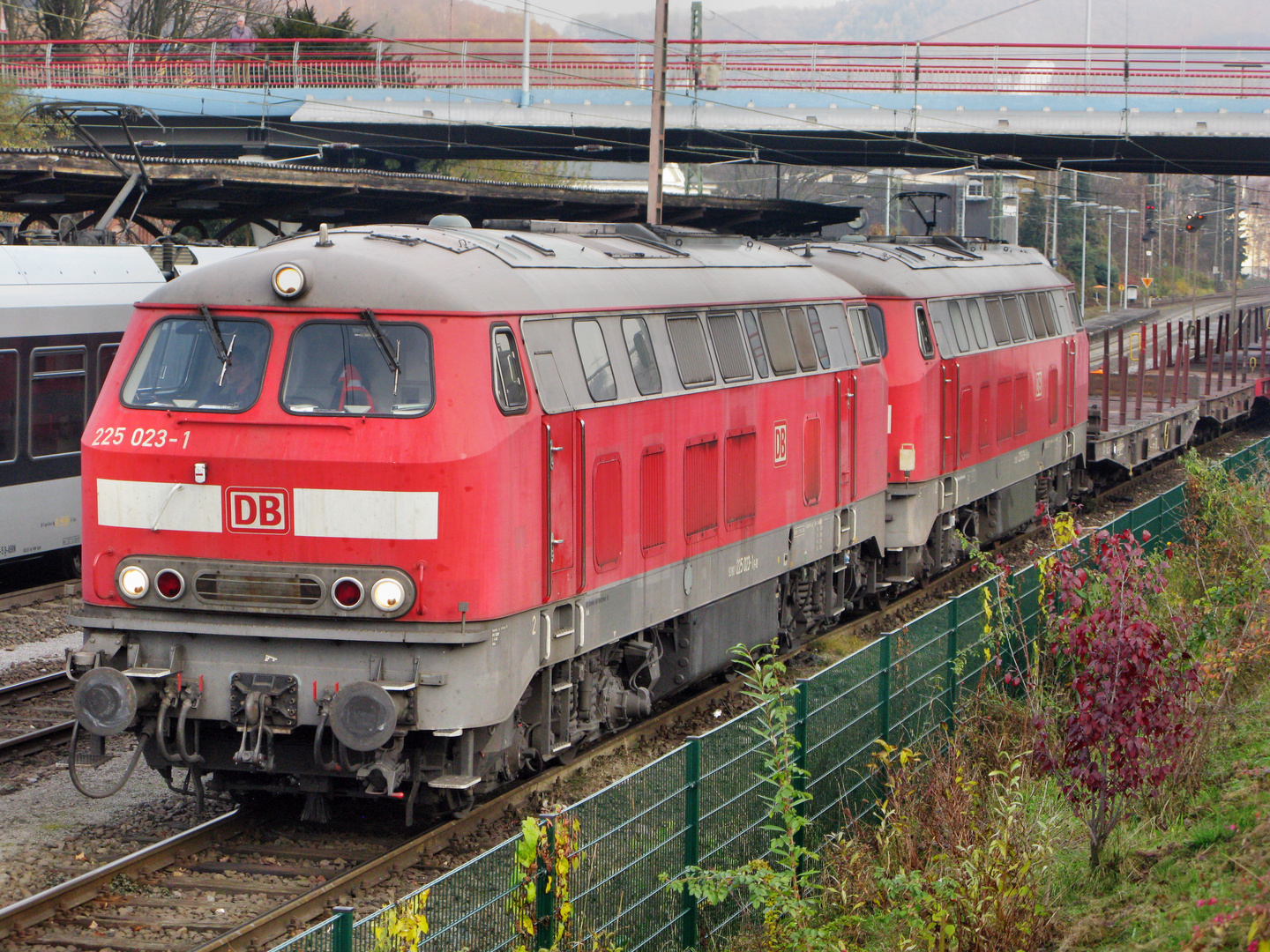 Brammenzug im Bahnhof Hohenlimburg