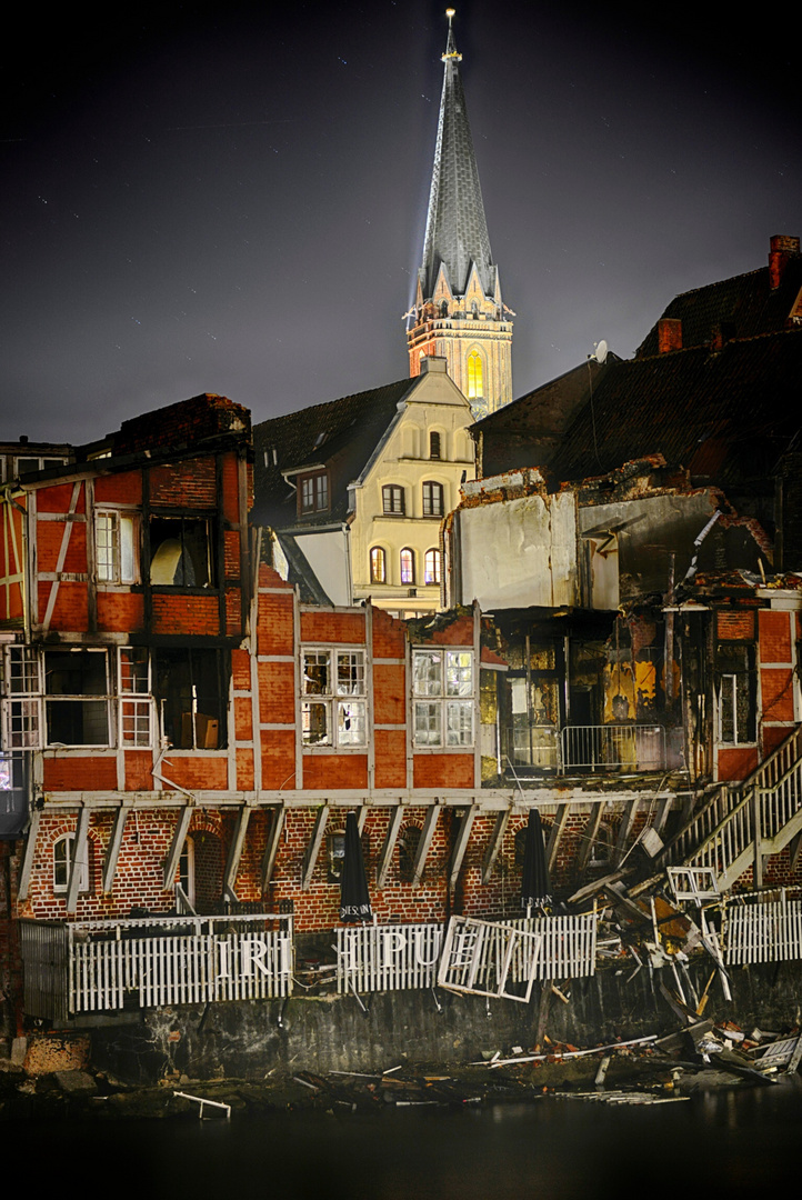 Brand am Stintmarkt