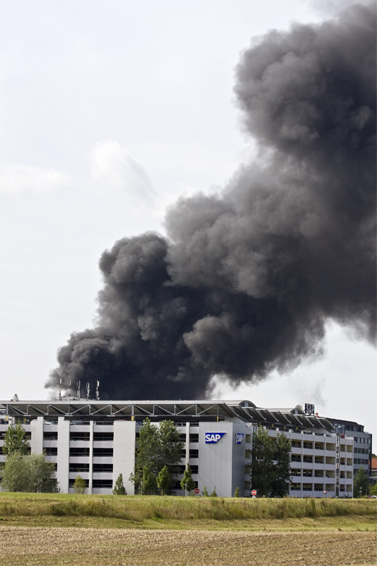 Brand bei SAP