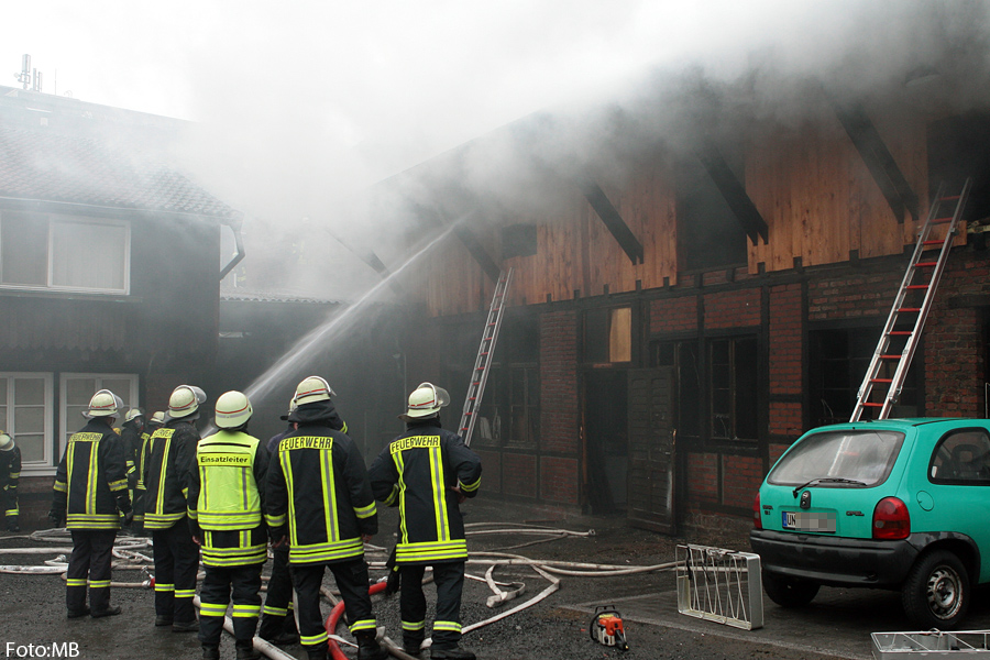 Brand einer Ehemaligen Schreinerei 04