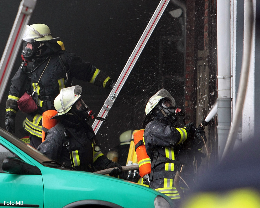 Brand einer Ehemaligen Schreinerei 05