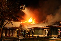 Brand einer Schule 1