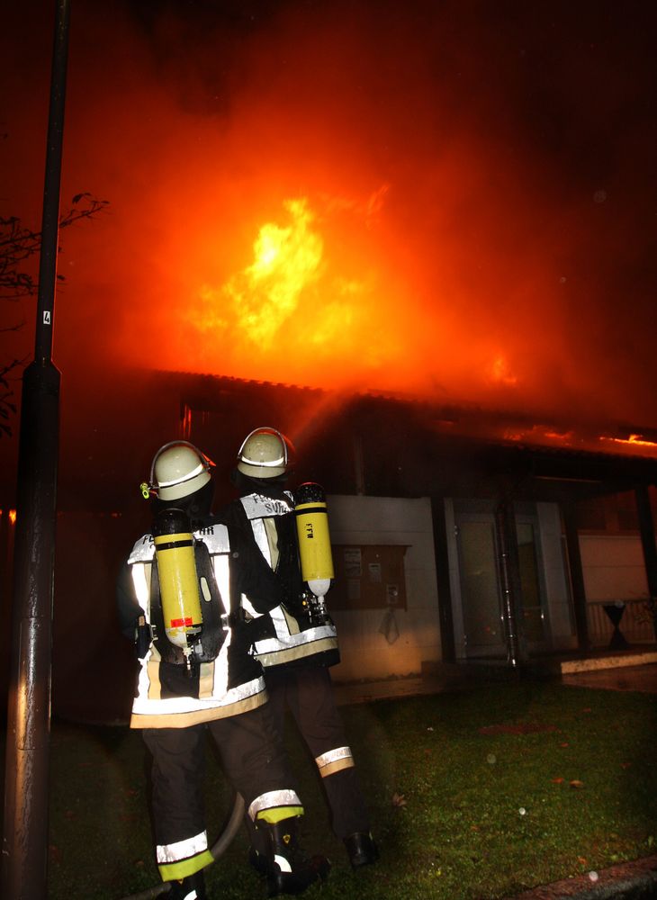 Brand einer Schule 3