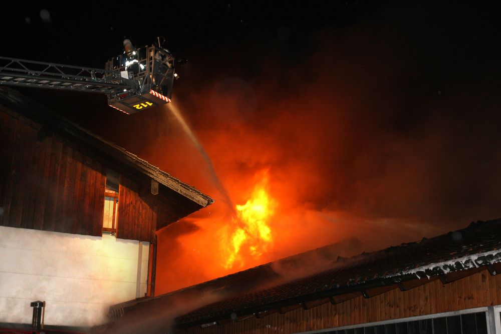 Brand einer Schule 4