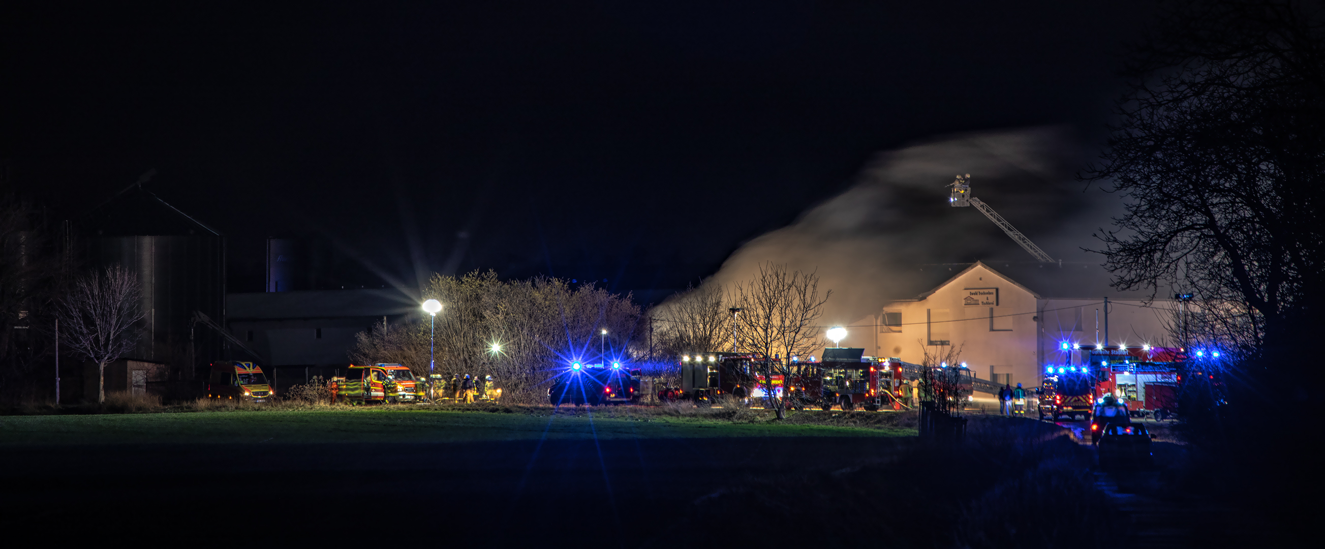 Brand im Staßfurter Ortsteil Neundorf...