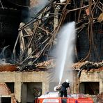 Brand in der Roggenmühle Lehndorf