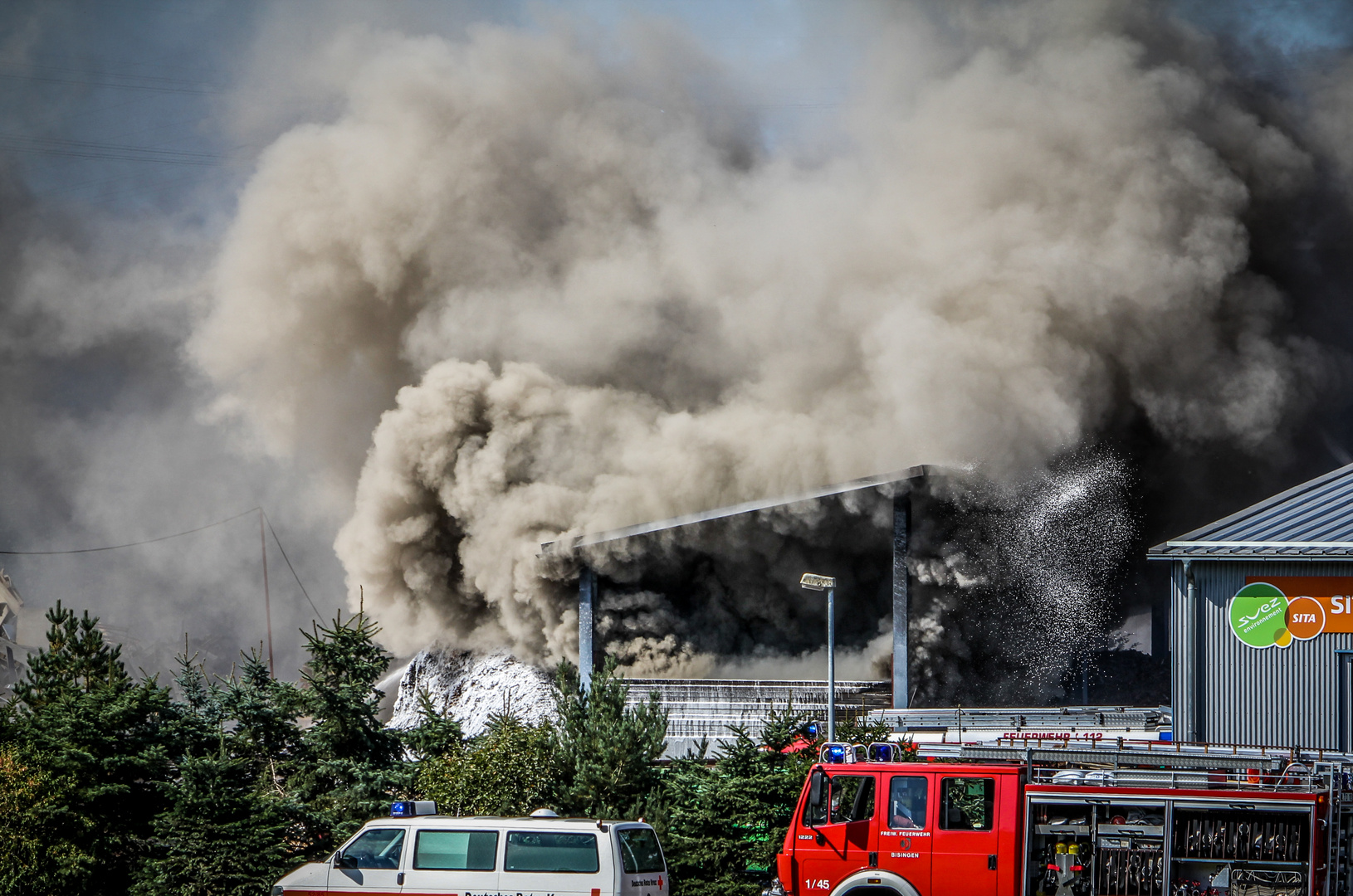 Brand in Grosselfingen bei Bisingen