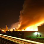 Brand in Leipzig-Leutzsch am 13.10.07