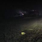 Brand Landwirtschaftliches Gebäude am 25.10.2014 un 02:22