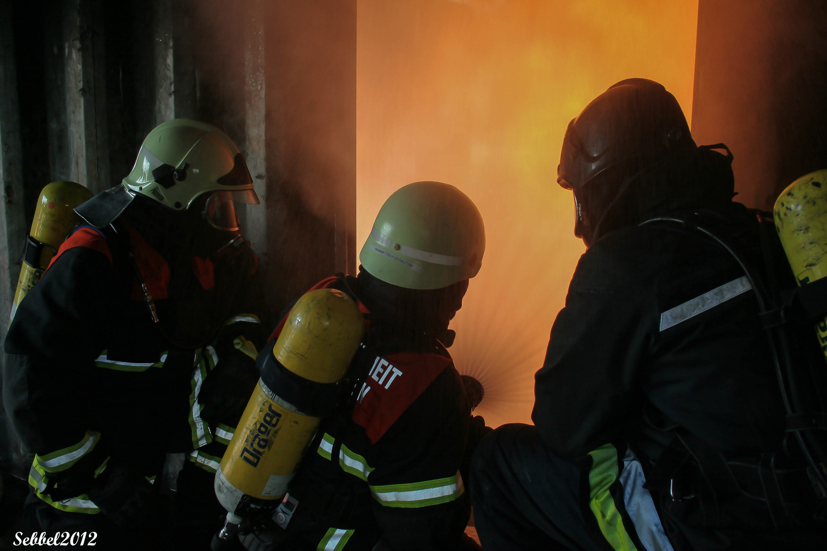 Brandbekämpfung im Innenangriff