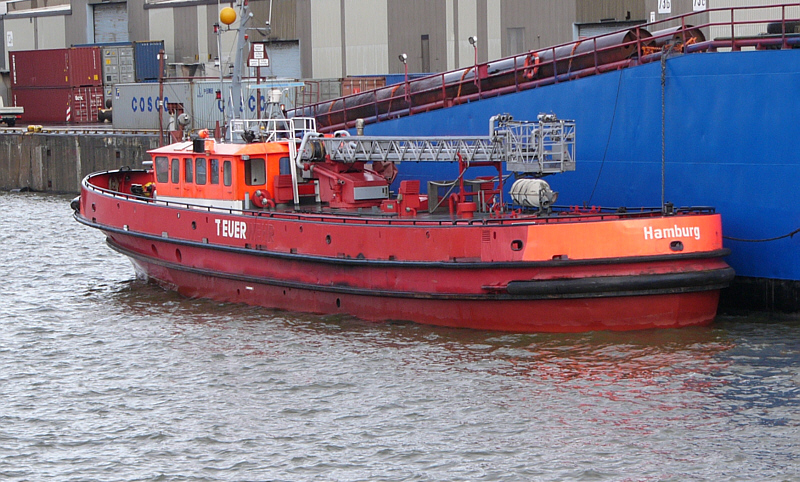 Branddirektor Kipping - altes Feuerlöschboot v 1975