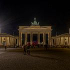 Brandeburger Tor bei Nacht