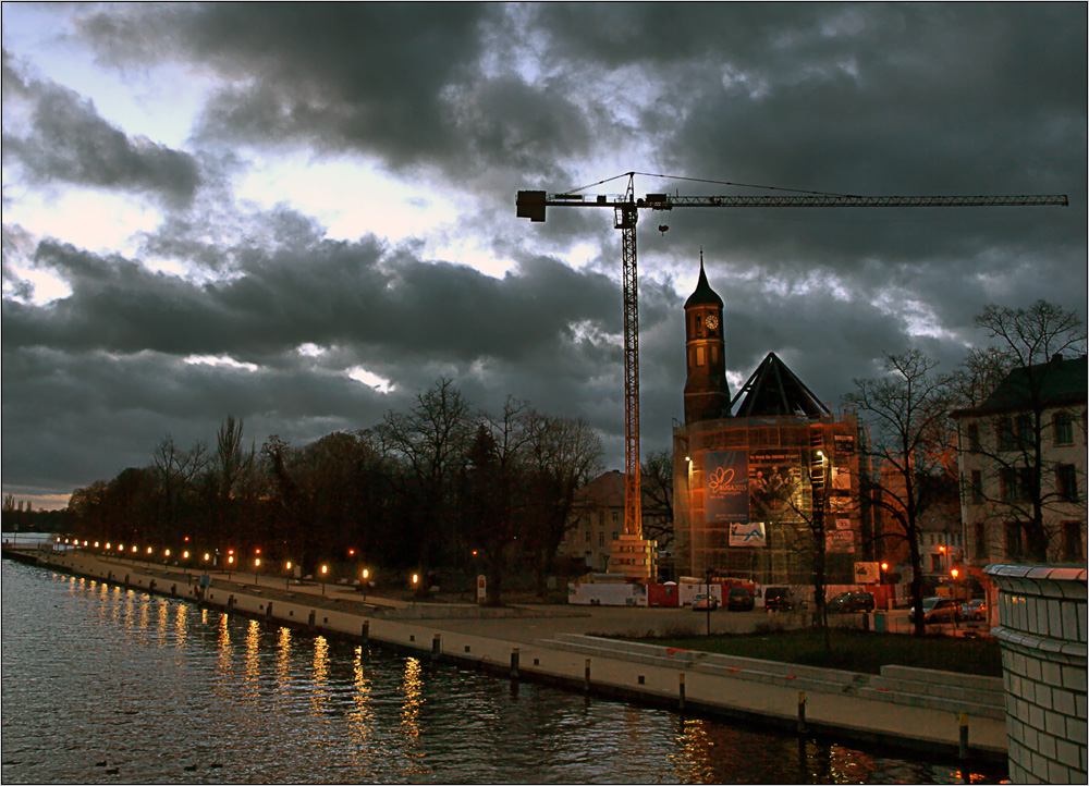 Brandenburg an der Havel - Blick von der Jahrtausendbrücke 2