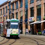 BRANDENBURG IN BRANDENBURG MIT STRASSENBAHN