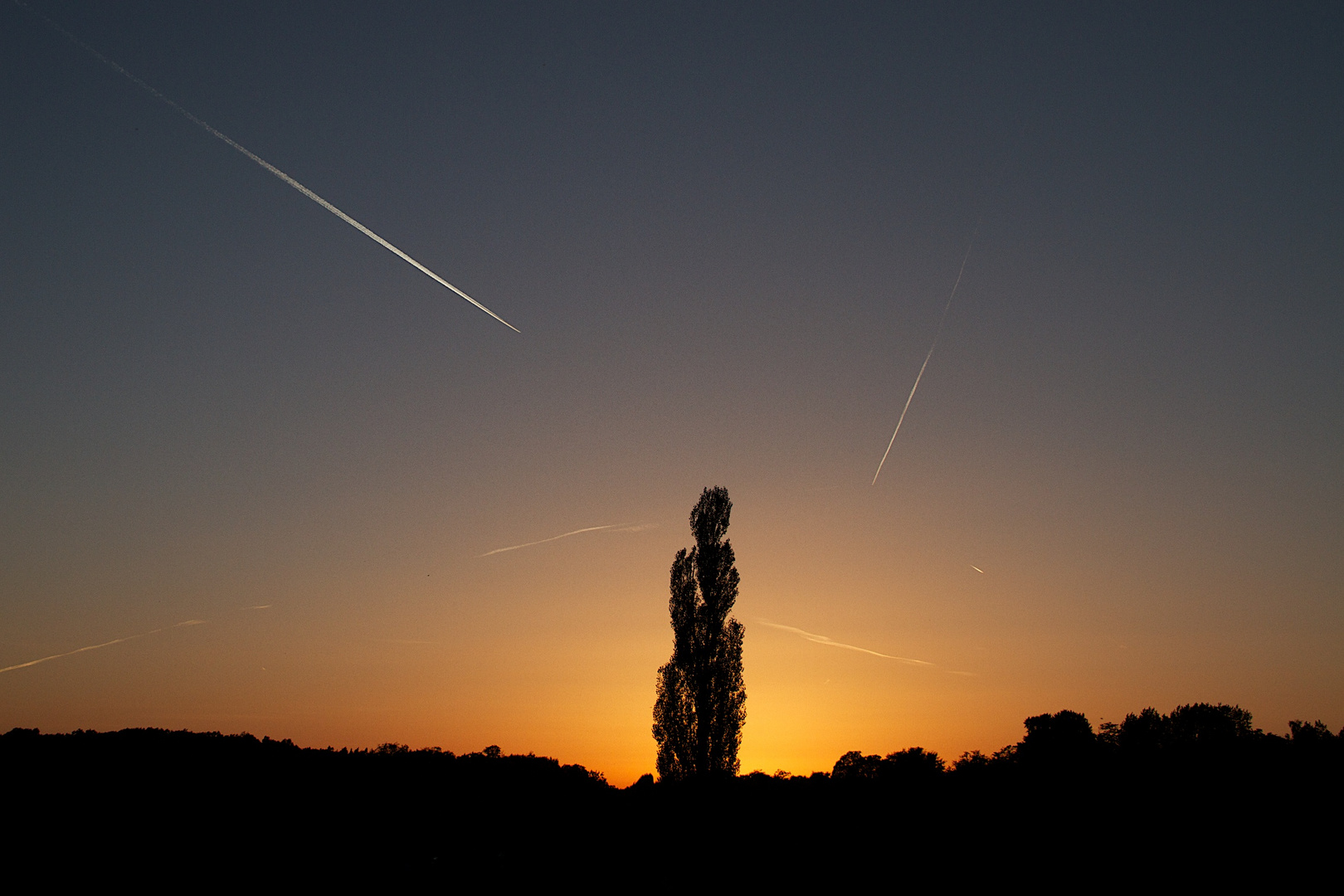 Brandenburg sunset