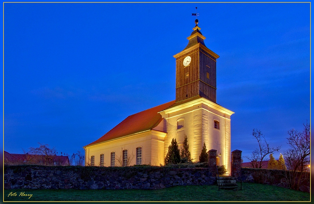 Brandenburger Dorfkirchen ....   Wietstock.