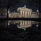 Brandenburger Gate bei Nacht