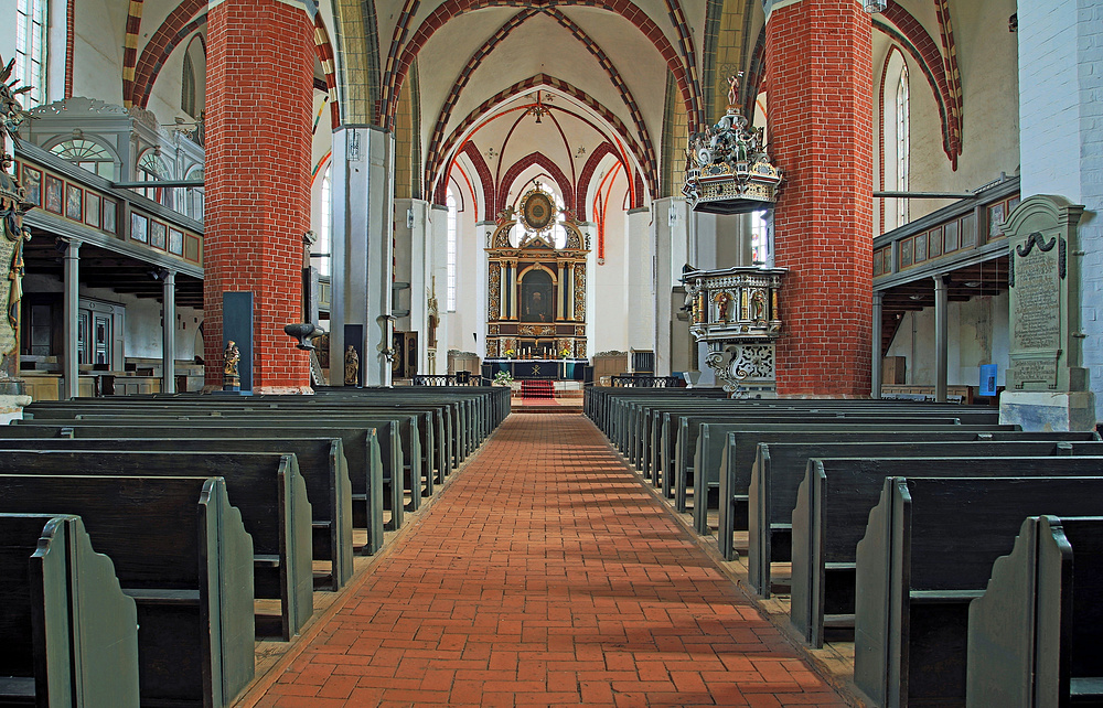 Brandenburger Kirchen,- .. St. Nikolai in Jüterbog..